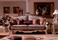Диван Двойной F Вирджиния-W (Массив берёзы, ткань, классика) распродажа